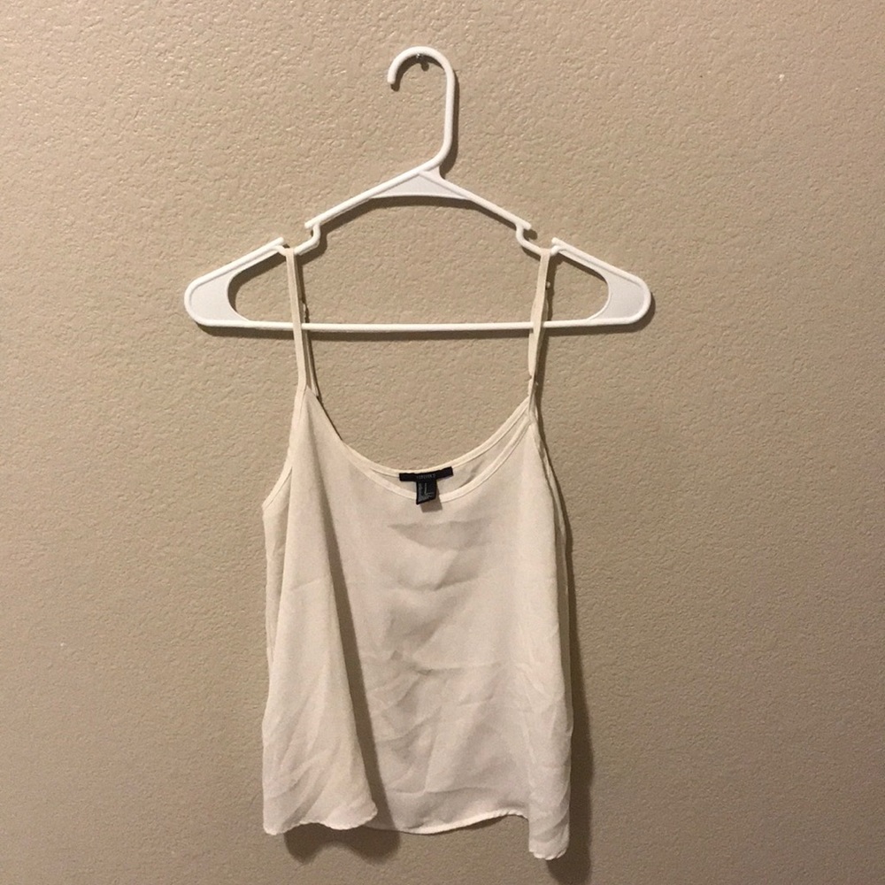White tank top